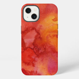 Watercolor painting background. iPhone 13 case