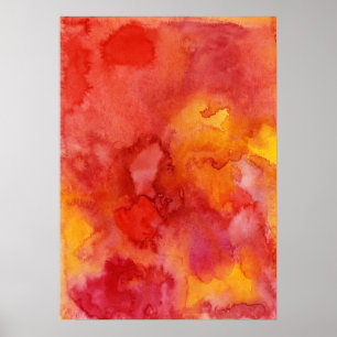 Watercolor painting background. poster