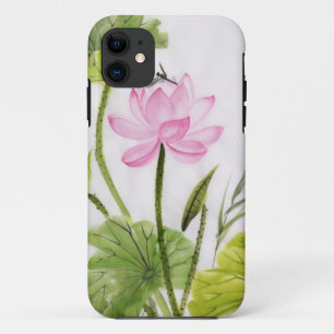 Watercolor Painting Of Lotus Flower 2 Case-Mate iPhone Case