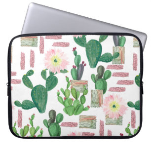 Watercolor painting seamless pattern. Watercolour Laptop Sleeve