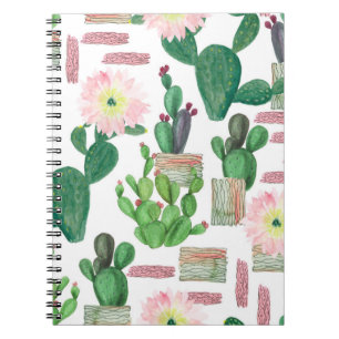 Watercolor painting seamless pattern. Watercolour  Notebook
