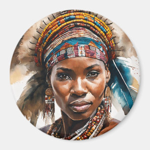 Watercolor Painting Set, Hyper Realistic Character Magnet