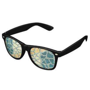Watercolor Painting Stone Mosaic + your ideas Retro Sunglasses