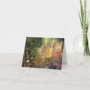 Watercolor Palette Card