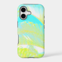 Watercolor palm tree artistic iphone 5 Hawaii case