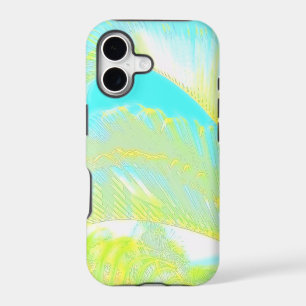 Watercolor palm tree artistic iphone 5 Hawaii case
