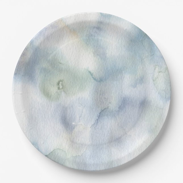 Watercolor Paper Plate (Front)