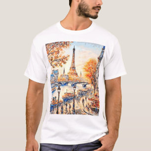 Watercolor Paris T-Shirt
