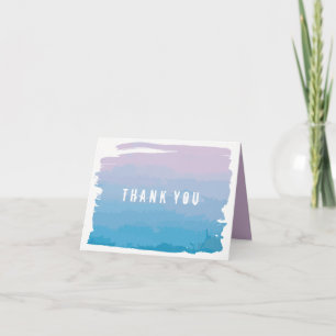 WATERCOLOR PASSION Bat Mitzvah Invitation