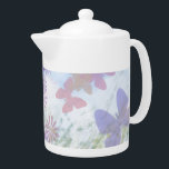 Watercolor Pastel Butterfly Garden Lavender<br><div class="desc">This pretty butterfly garden has soft tones and a summery feel. Decorated with flying butterflies in a bright garden,  this makes a great gift or purchase for anyone.</div>