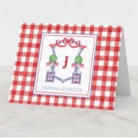 Watercolor Patriotic American Flag Topiary Crest