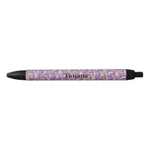 Watercolor Pattern Personalised Pen