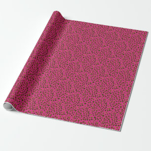 Watercolor Pattern with Abstract Cheetah Skin. Wrapping Paper