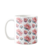 Watercolor Peony Floral