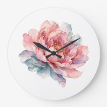 Watercolor Peony Floral