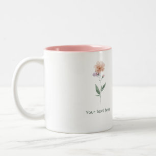Watercolor Personalized Coffee Mug