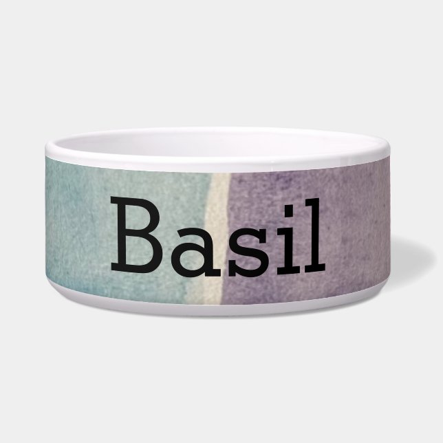 WATERCOLOR pet bowl (Front)