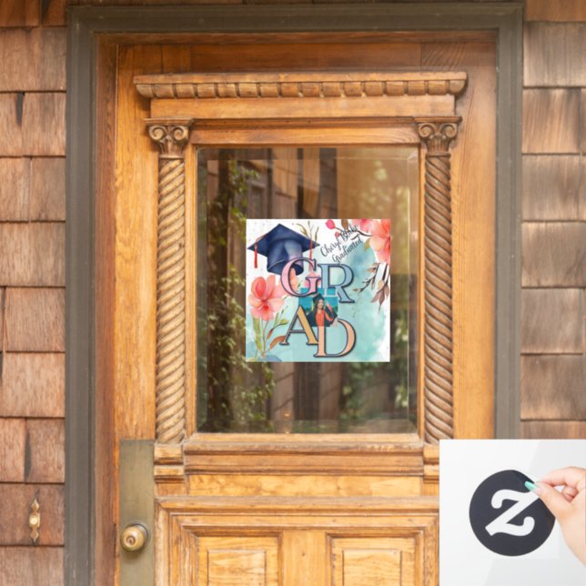 Watercolor Picture Graduation (Home Door)