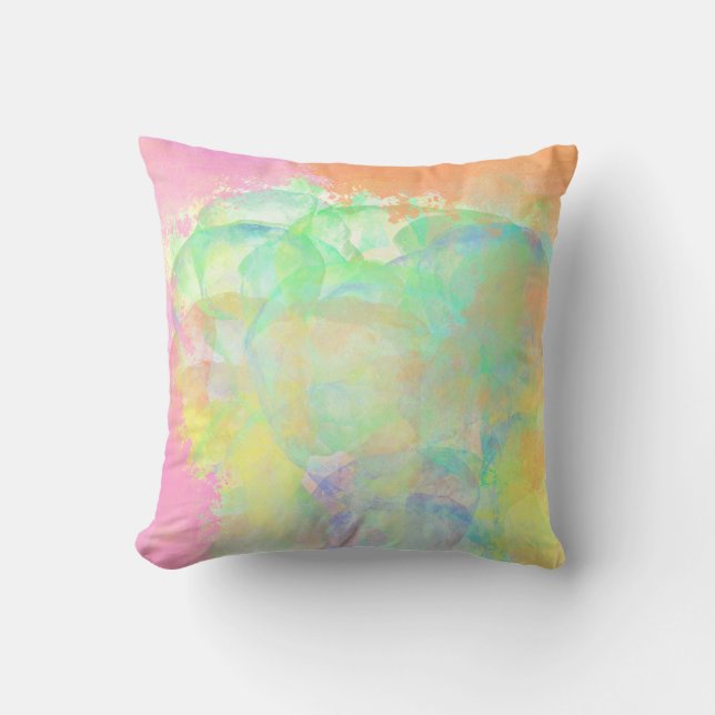 Watercolor Pillow (Front)