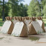 Watercolor Pine Tree Forest Wedding Save The Date  Gift Tags<br><div class="desc">Celebrate in style with these stylish and very trendy wedding save the date tags. This design is easy to personalise with your special event wording and your guests will be thrilled when they receive these fabulous tags.</div>