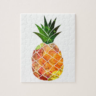 Watercolor Pineapple Jigsaw Puzzle