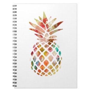 Watercolor Pineapple Notebook