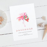 Watercolor Pink Flamingo Holiday New Address<br><div class="desc">This cute holiday moving announcement card features my original hand painted watercolor pink flamingo wearing a Christmas wreath of greenery and red bow. The words Fa-la-la-la-la-la-lorida are set in a modern hand lettered script typography with your name and new address. Personalize the words to We've Moved or anything you like....</div>