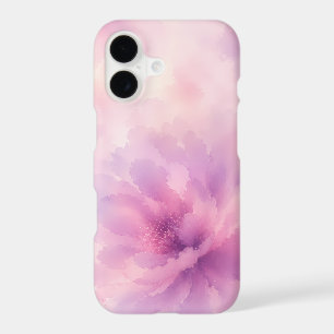 Watercolor Pink Lavender Blossom Abstract