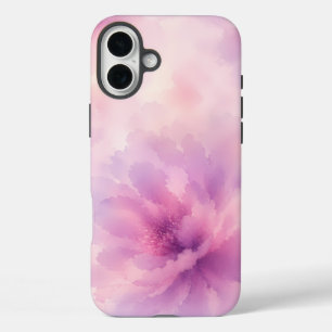 Watercolor Pink Lavender Blossom Abstract iPhone 16 Plus Case