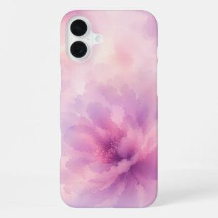 Watercolor Pink Lavender Blossom Abstract iPhone 16 Plus Case