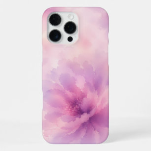 Watercolor Pink Lavender Blossom Abstract iPhone 16 Pro Max Case