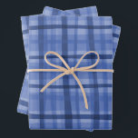 Watercolor Plaid Hand-Drawn Modern Rustic Preppy Wrapping Paper Sheet<br><div class="desc">Perfect cute custom gift wrap! Hand made art for you! Perfect for a bachelorette party, easter, fourth of july, summer party, engagement party, christmas, holidays or birthday. THANK YOU FOR SUPPORTING INDEPENDENT ARTISTS! All artwork and designs are created by me. I love to draw and paint! Thanks for shopping with...</div>