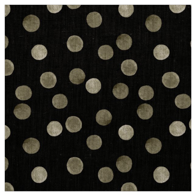 Watercolor polka dots . fabric (Swatch)