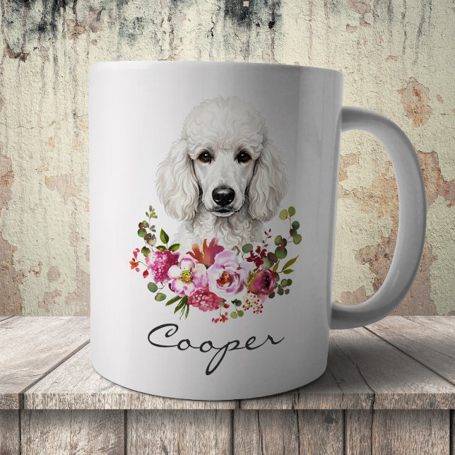 Watercolor Poodle Coffee Mug (Creator Uploaded)