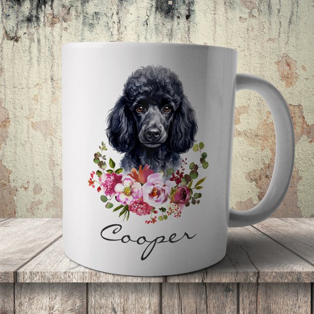 Watercolor Poodle Coffee Mug (Creator Uploaded)