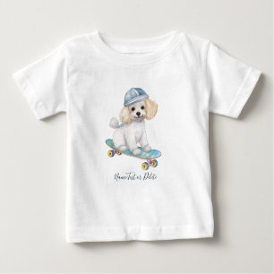 Watercolor Poodle T-Shirt
