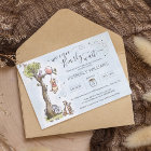 Watercolor Pooh | We Can Bearly Wait Baby Shower I