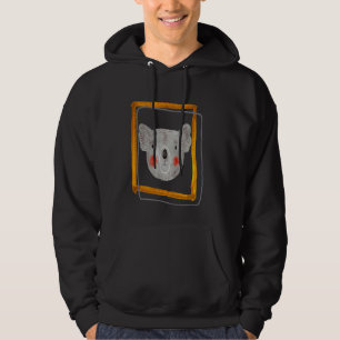 Watercolor Portrait Cute Koala Art Men Women & Kid Hoodie