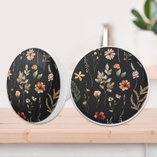 Watercolor Pretty Wildflowers Floral Pattern  Ceramic Knob