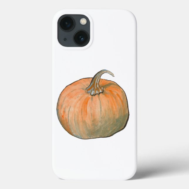Watercolor Pumpkin Case-Mate iPhone Case (Back)