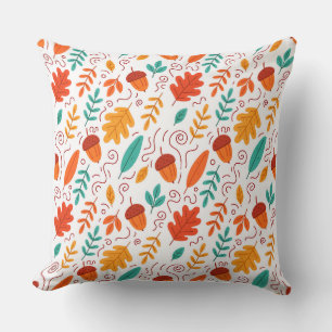 watercolor Pumpkin Style Pillow Cover