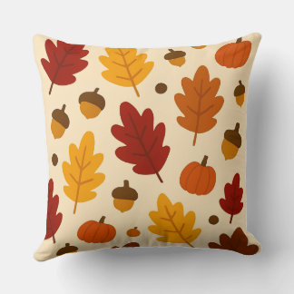 watercolor Pumpkin Style Pillow Cover