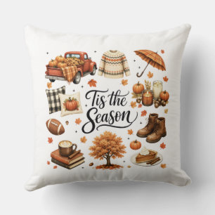 watercolor Pumpkin Style  Pillow Cover 