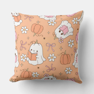 watercolor Pumpkin Style Pillow Cover