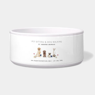 Watercolor Puppies Pet Dog Walking Services