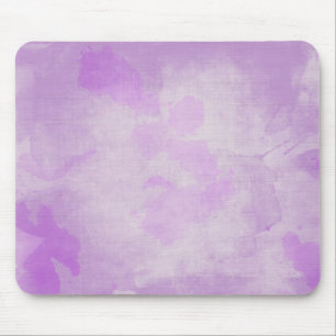 Watercolor Purple Mouse Pad