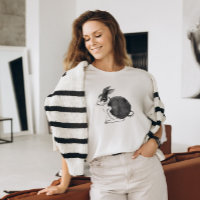 Watercolor Rabbit T-Shir