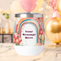 Watercolor Rainbow Bliss Party