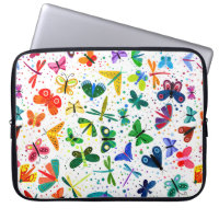 Watercolor Rainbow Butterflies Kids Pattern