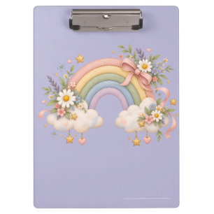 Watercolor Rainbow Gift – Charming Cloud Clipboard